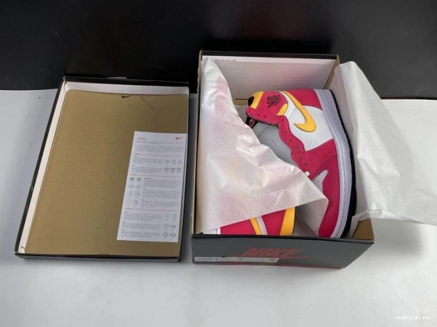 Chep Onekick Air Jordan High Red OGLight Fusion 555088-603 1 0709